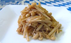 Enoki no batā-shōyu-itame