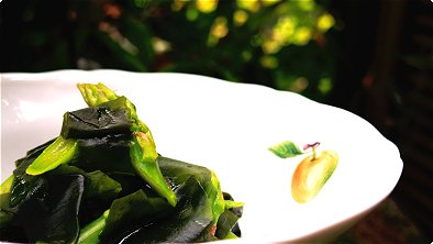 Vinegared Asparagus & Wakame