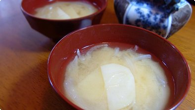 Onion & Potato Miso Soup