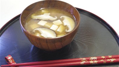 Shiitake & Tofu Miso Soup