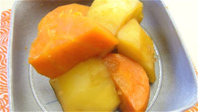 Simmered Potatoes & Carrot