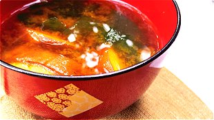 Shiitake & Wakame Miso Soup