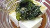 Chilled Tofu with Wakame