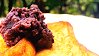 French Toast with Mashed Sweetened Red Bean Paste
