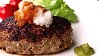 Hamburger Steak with Grated Radish & Wasabi