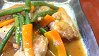 Fried Chicken, Green Beans & Carrot with Sticky Sauce