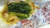 Japanese-Style Chicken with Spinach Baked in Foil