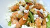 Shrimp & Cottage Cheese Salad with Wasabi Dressing