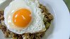 Worcestershire Sauce Flavored Fried Rice with Fried Egg