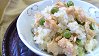 Mixed Glutinous Rice with Seared Ground Chicken & Green Peas