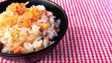 Salmon & Ginger Seasoned Rice