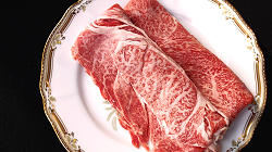 Kobe beef for sukiyaki