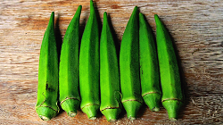 Fresh okra