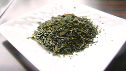 Sencha leaves