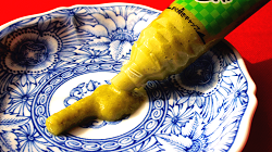 Wasabi paste in a tube