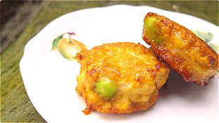 Grilled Chicken & Green Soybeans Meat Patties