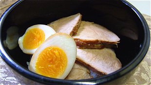 Char Siu & Boiled Egg Bowl